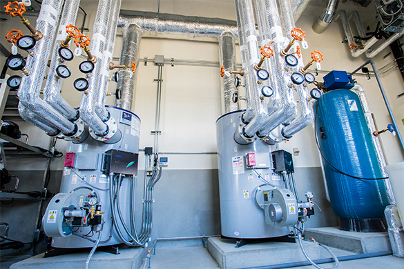 全自動軟水機及びボイラー設備